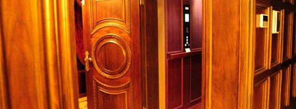 美观的实木设计家用电梯